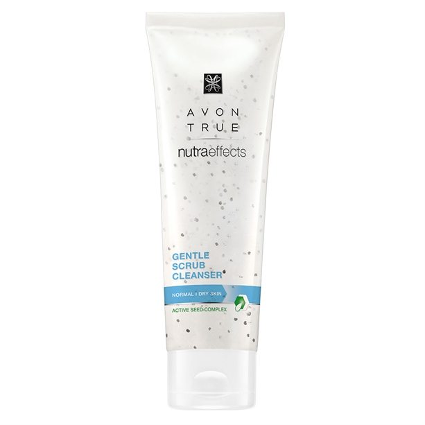 avon true nutra effects gentle scrub cleanser